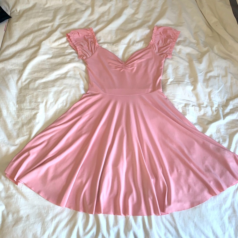 Pink Babydoll Dress